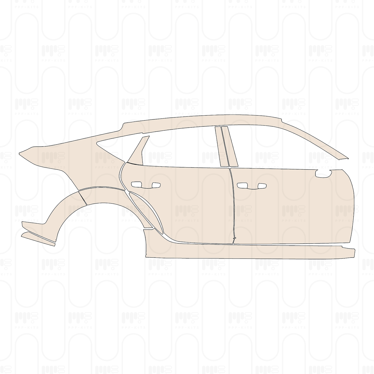 Voorgesneden PPF Acura Integra Type S 2025