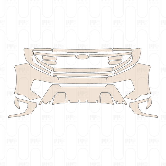 Voorgesneden PPF Ford Expedition Standard Wheelbase Platinum 2025
