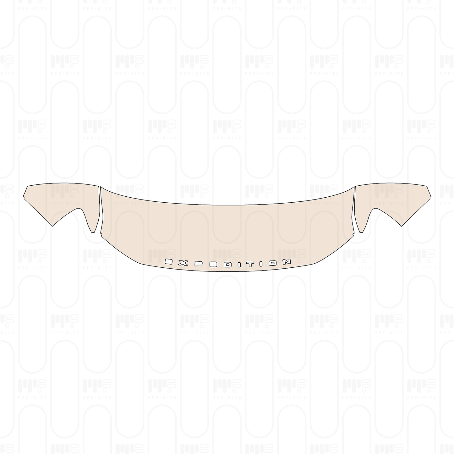 Voorgesneden PPF Ford Expedition Standard Wheelbase King Ranch 2025