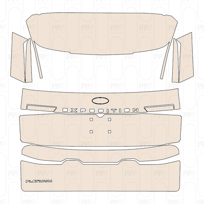 Voorgesneden PPF Ford Expedition Standard Wheelbase King Ranch 2025