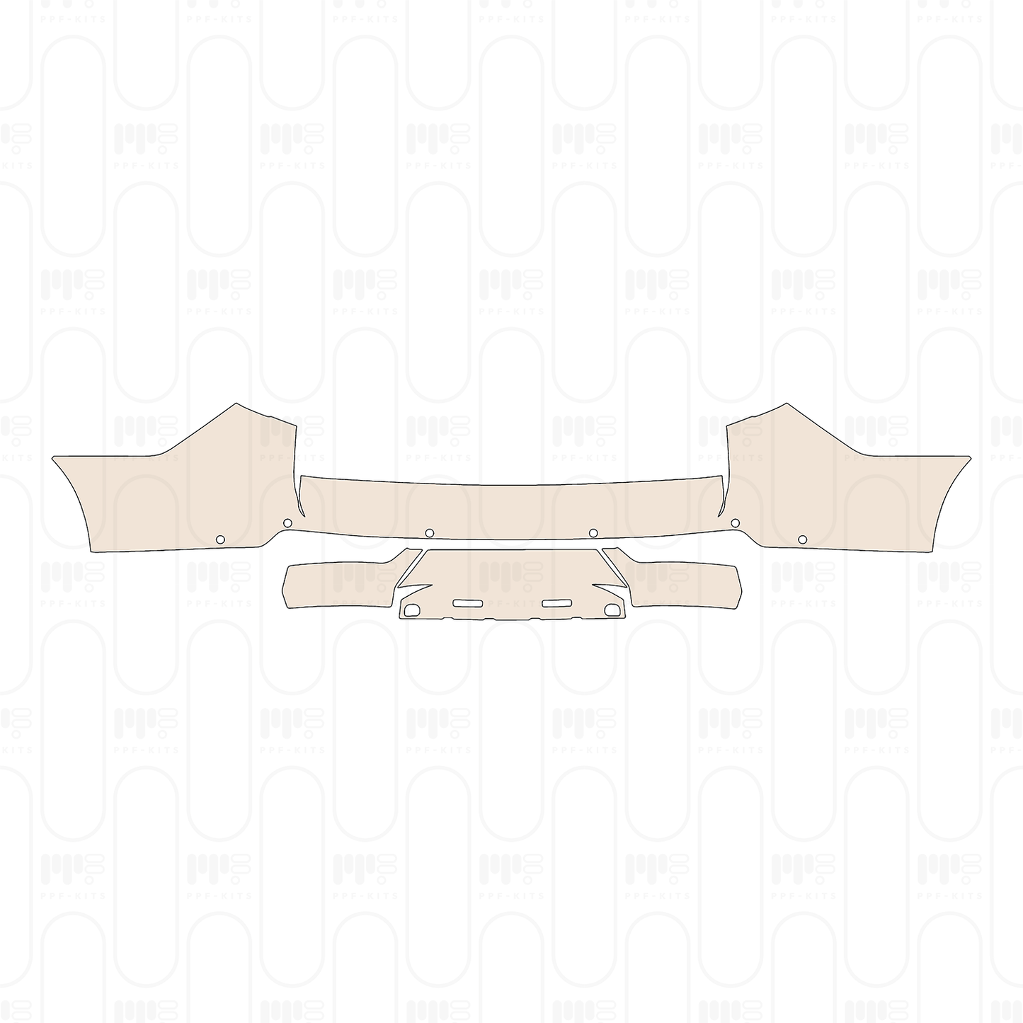 Voorgesneden PPF Ford Expedition Standard Wheelbase King Ranch 2025