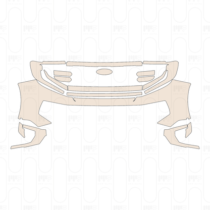 Voorgesneden PPF Ford Expedition Standard Wheelbase Tremor 2025