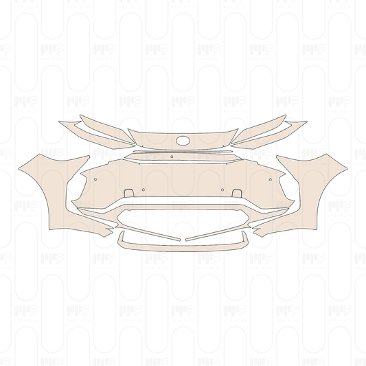 Voorgesneden PPF Toyota bZ4X (CN) 2025
