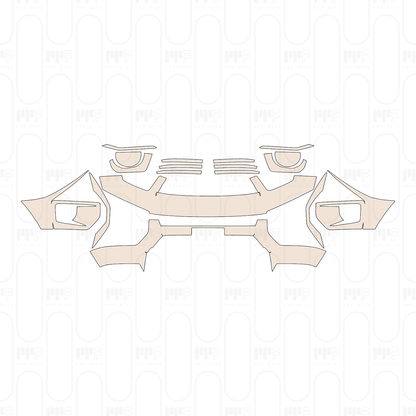 Voorgesneden PPF Tank 700 Hi4-T Base 2025