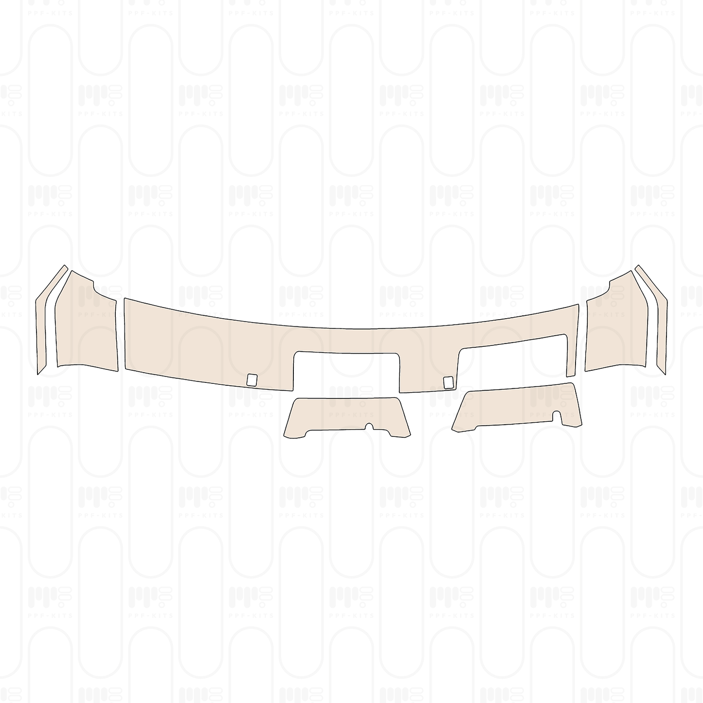 Voorgesneden PPF Tank 700 Hi4-T Base 2025