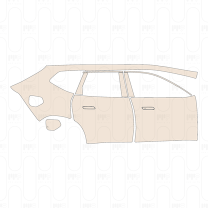 Voorgesneden PPF BMW iX3 Base 2026