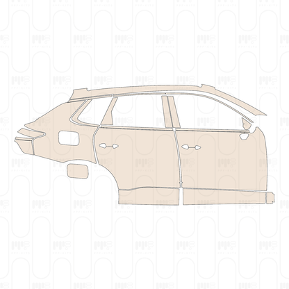 Voorgesneden PPF Audi Q3 SUV S-Line 2026