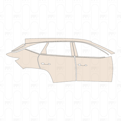 Voorgesneden PPF Hyundai Tucson (US) Base 2026