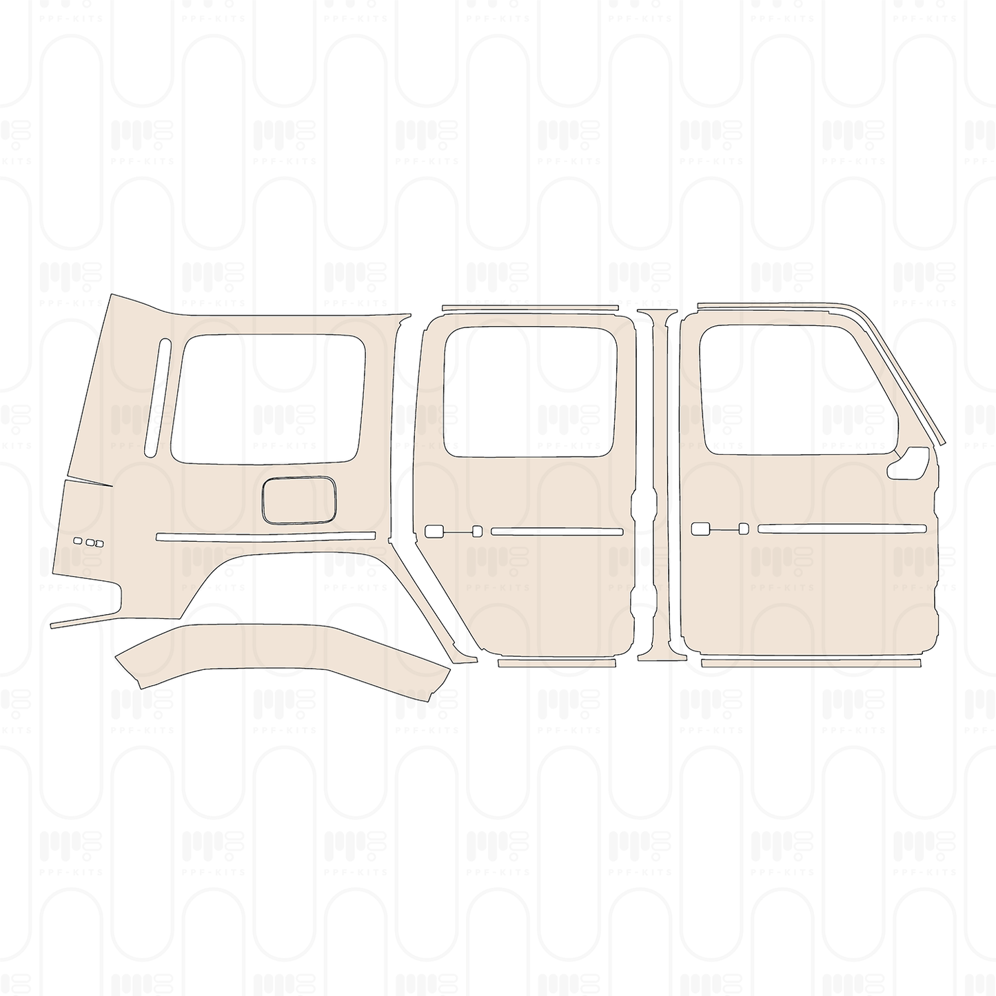 Voorgesneden PPF Mercedes-Benz G Class AMG G63 2026