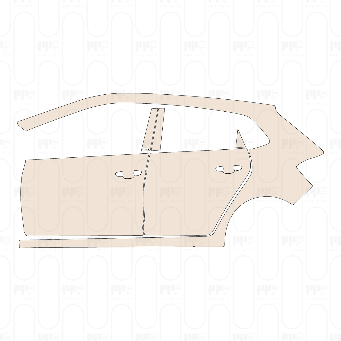 Voorgesneden PPF Volkswagen Polo Base 2026