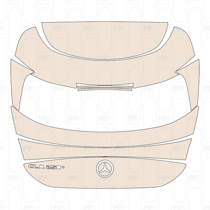 Pre-Cut PPF Mercedes-Benz CLA Shooting Brake Electric AMG Line 2026