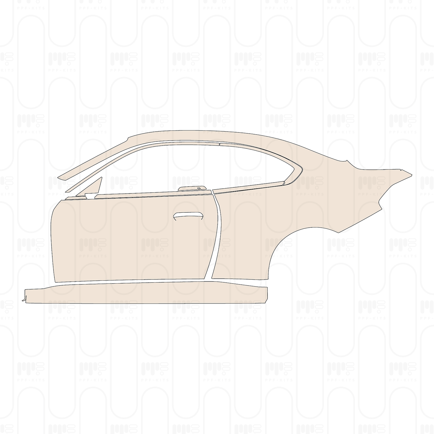 Pre-Cut PPF BMW 2 Series Coupe M Sport 2025