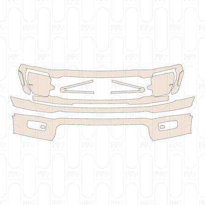 Pre-Cut PPF Ford F-150 SuperCrew XLT 2025