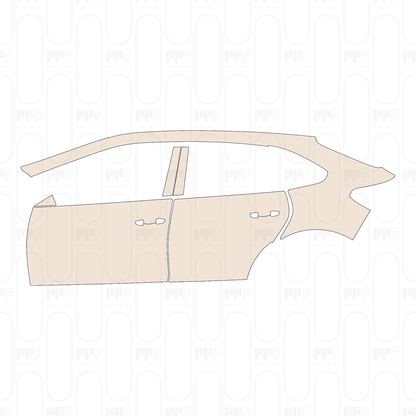 Pre-Cut PPF Volkswagen Taigo (EU) Base 2025