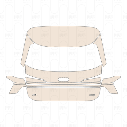 Voorgesneden PPF Audi A6 Avant Base 2025