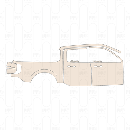 Voorgesneden PPF Ford Maverick LARIAT 2025