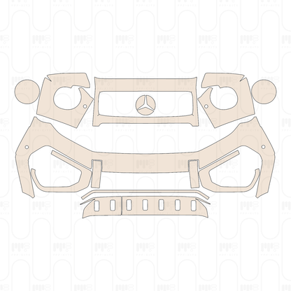 Voorgesneden PPF Mercedes-Benz G Class AMG G63 (2027) 2026