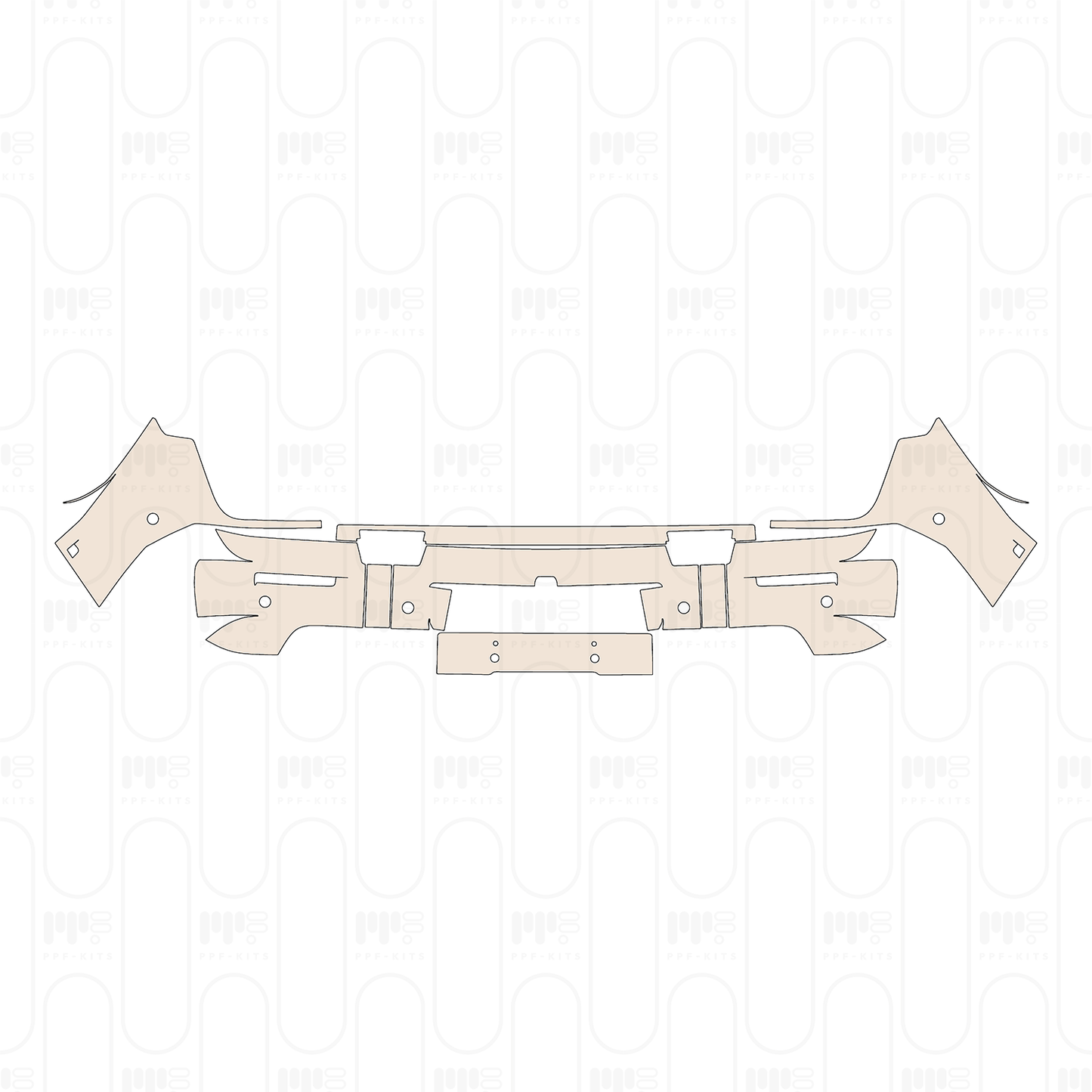 Voorgesneden PPF Mercedes-Benz G Class G450 (2027) Base 2026