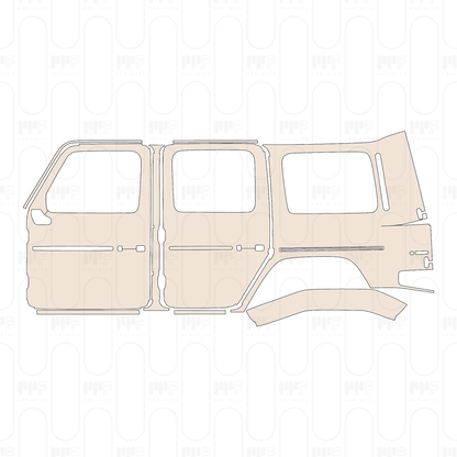 Voorgesneden PPF Mercedes-Benz G Class G450 (2027) Base 2026