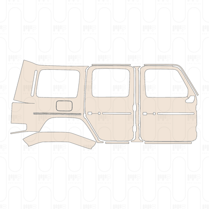 Voorgesneden PPF Mercedes-Benz G Class G450 (2027) Base 2026