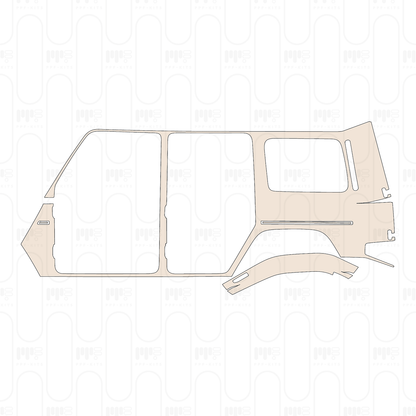 Voorgesneden PPF Mercedes-Benz G Class G 580 mit EQ Technologie (2027) Base 2026