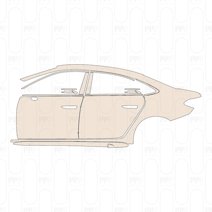 Voorgesneden PPF Audi A5 A5L Saloon HUAWEI ADS 2026