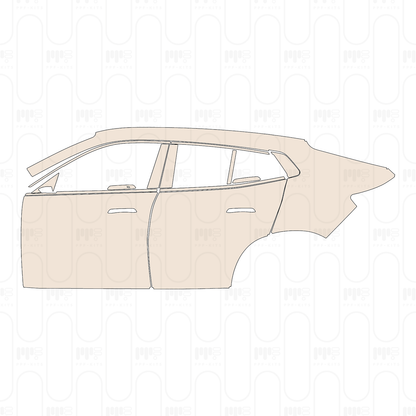 Voorgesneden PPF BMW X2 Base 2026