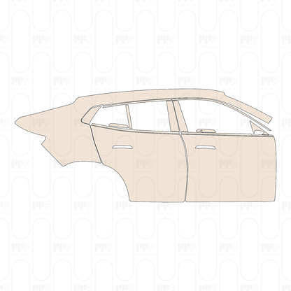 Voorgesneden PPF BMW X2 Base 2026