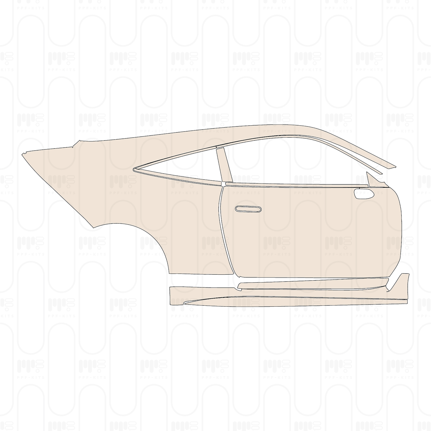 Voorgesneden PPF Honda Prelude Hybrid 2026