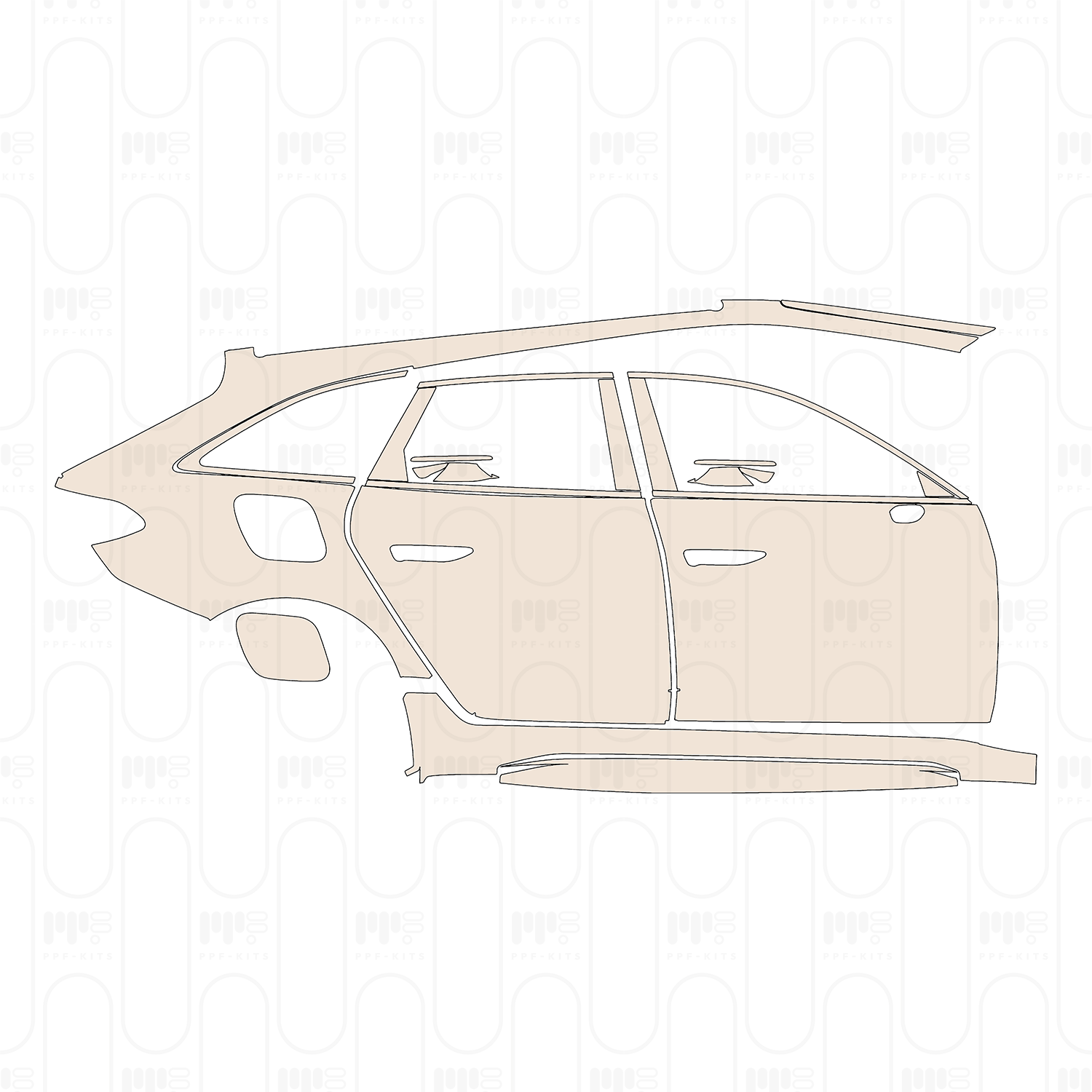 (left) Door+Side Skirt