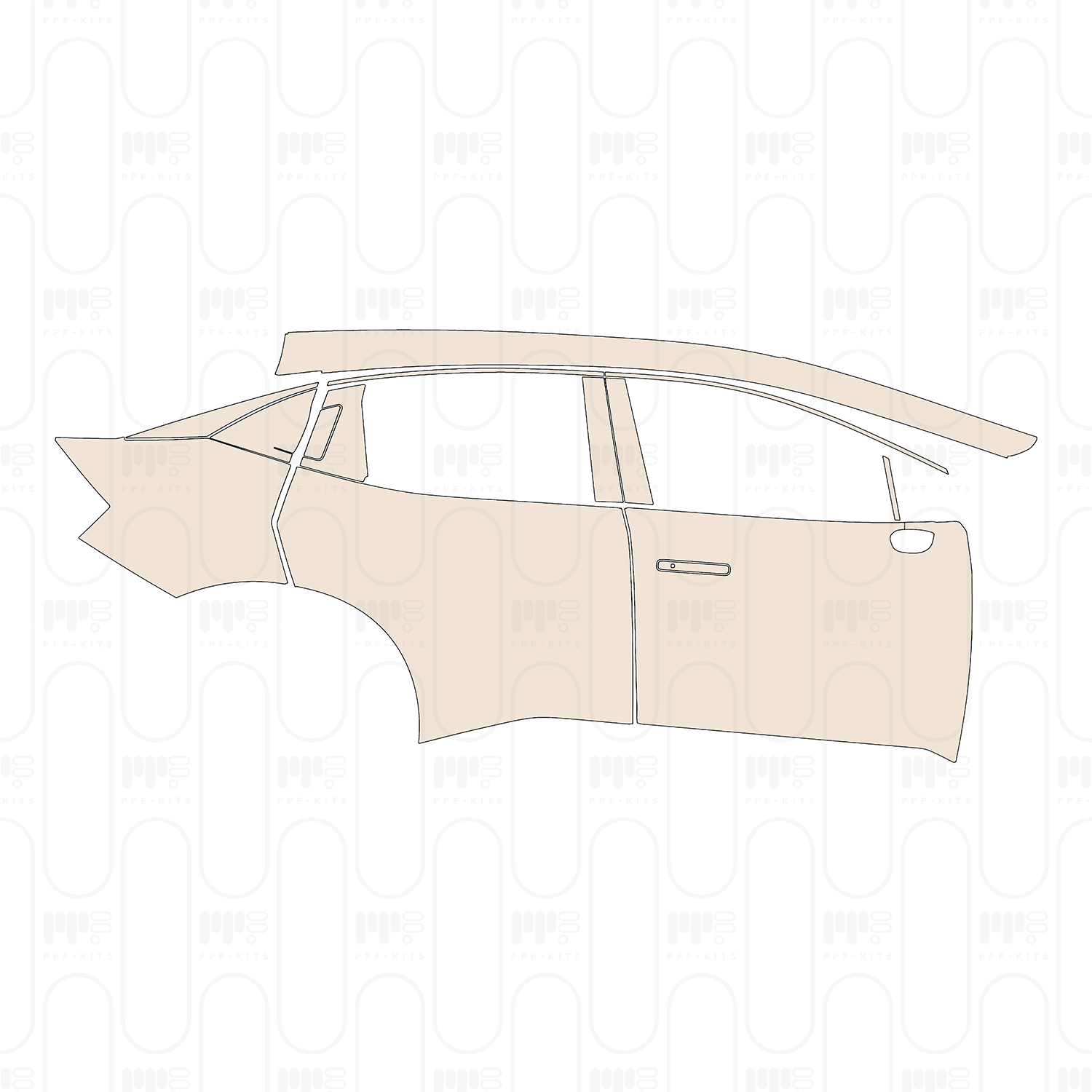 Mirror for Left Hand Drive, with NFC