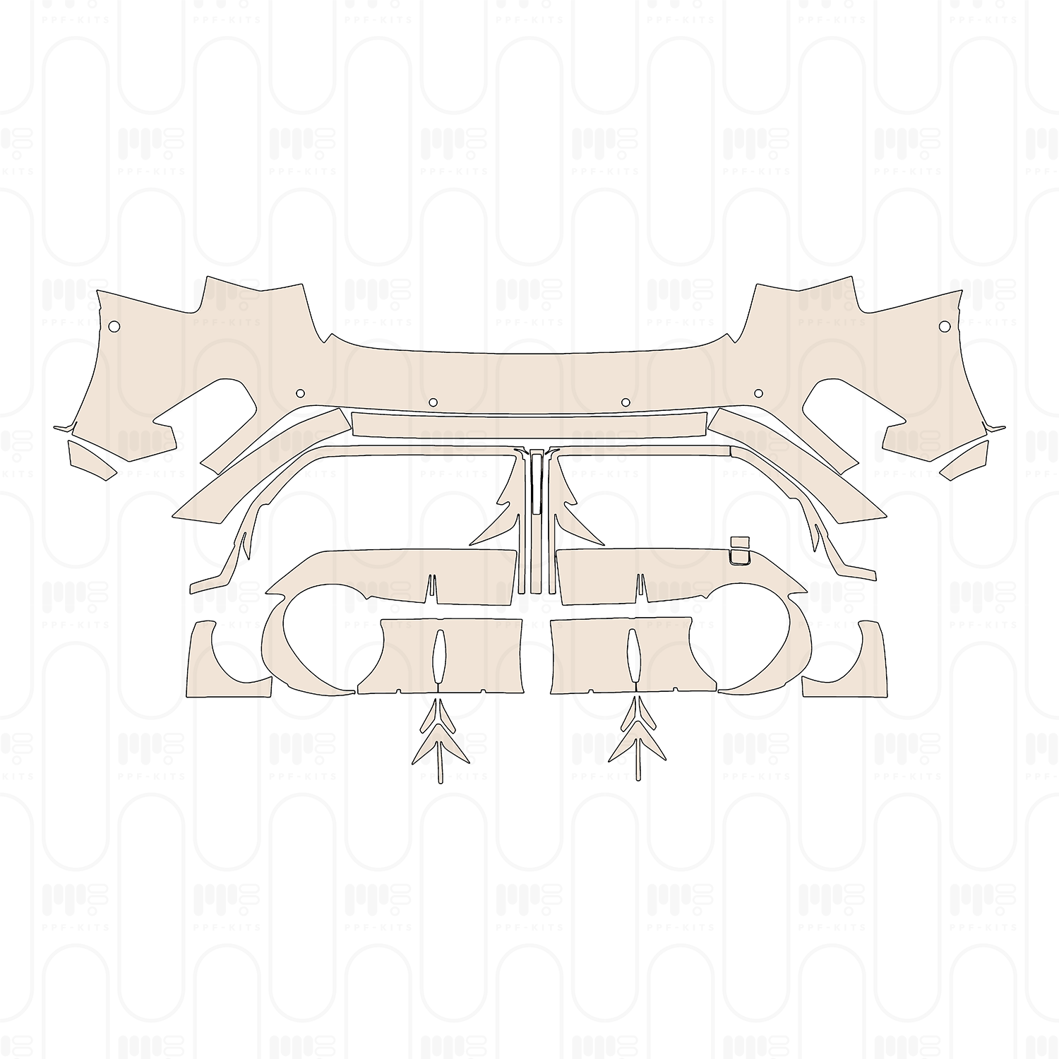 Trunk Lid without Emblem