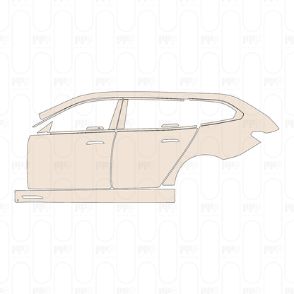 (left) Door+Rear Fender+Side Skirt