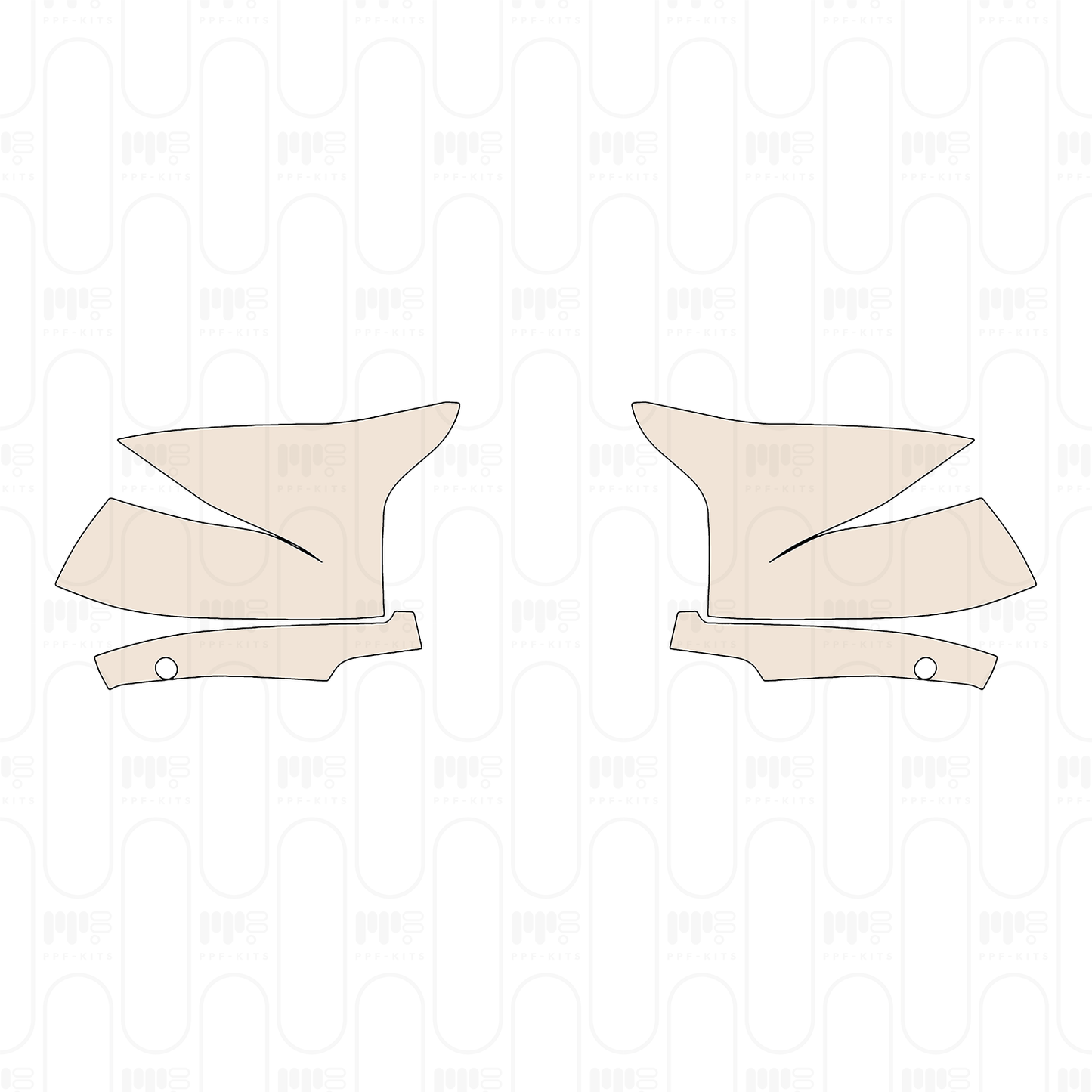 Trunk Lid with "MAVERICK" & "HYBRID" Emblems
