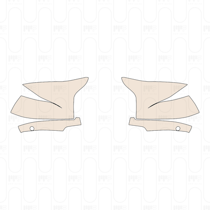 Trunk Lid with "MAVERICK" & "HYBRID" Emblems