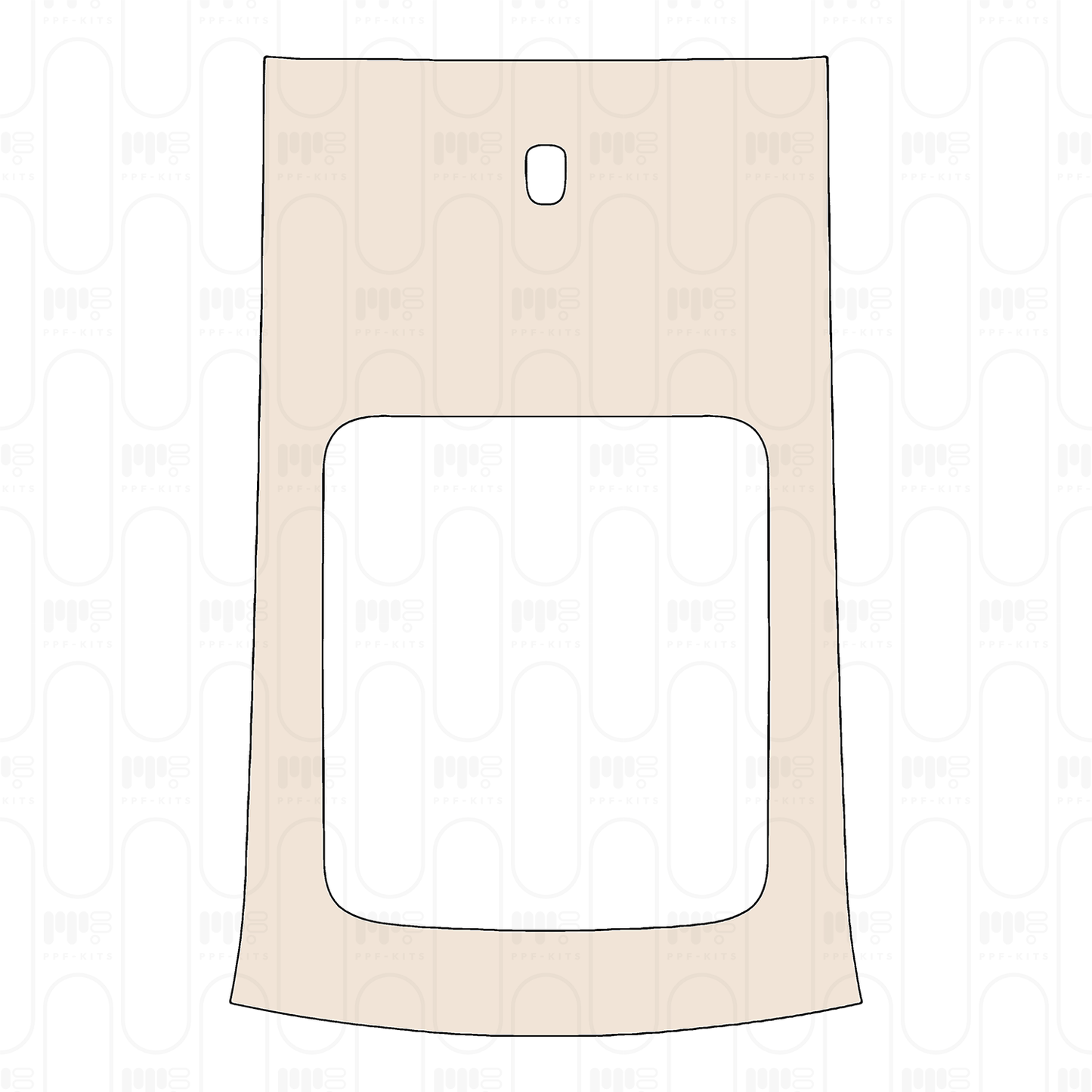 Trunk Lid without Emblem