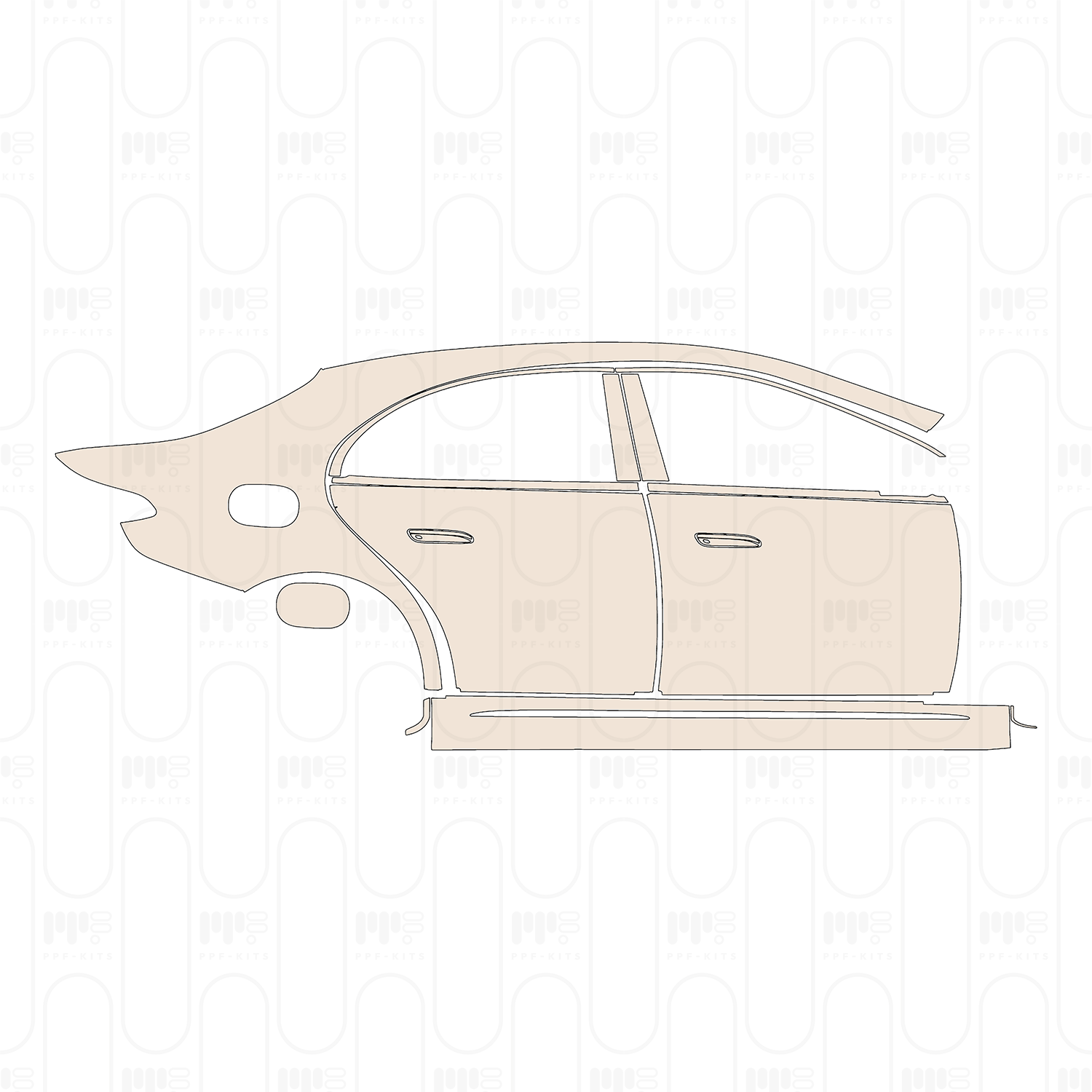 (right) Door+Side Skirt