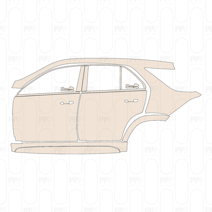 (left) Door+Rear Fender