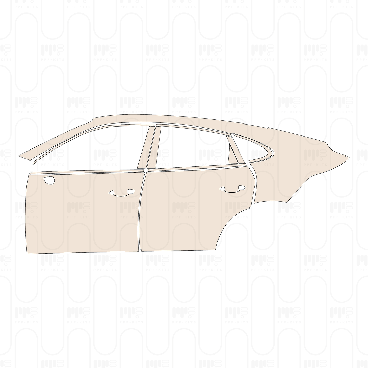 Bumper+Headlamp with 2 PDC (Parking Sensors)