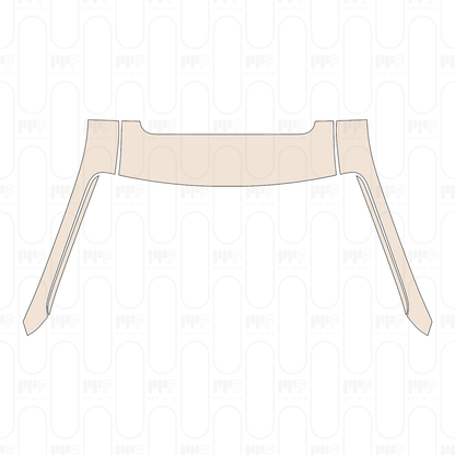 Roof without sunroof
