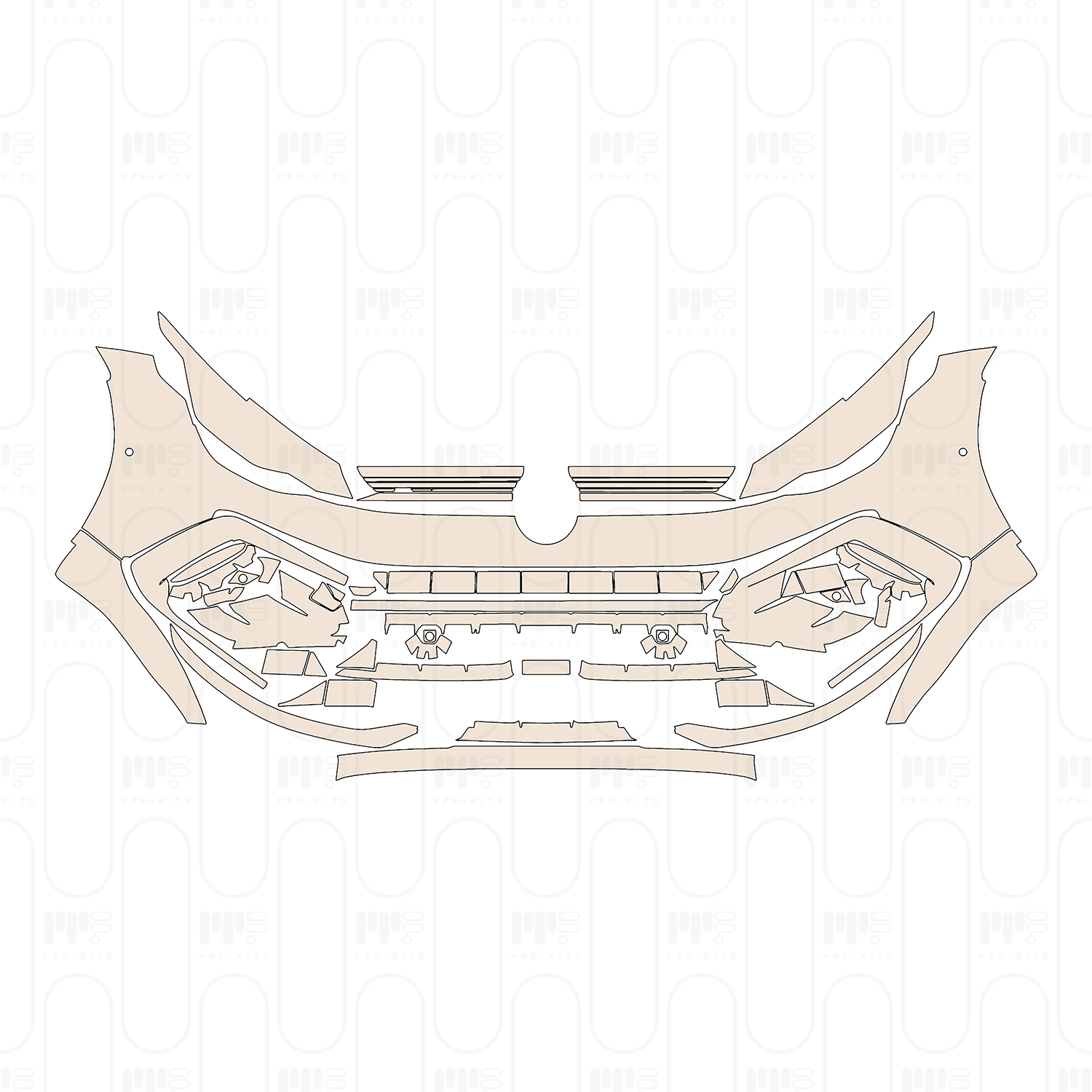 (right) Door+Side Skirt+Rear Fender with offroad design Package