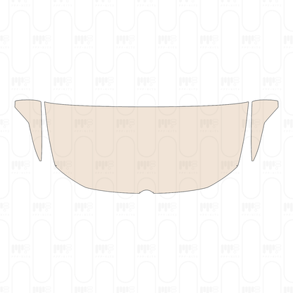 Rear Bumper without offroad design Package