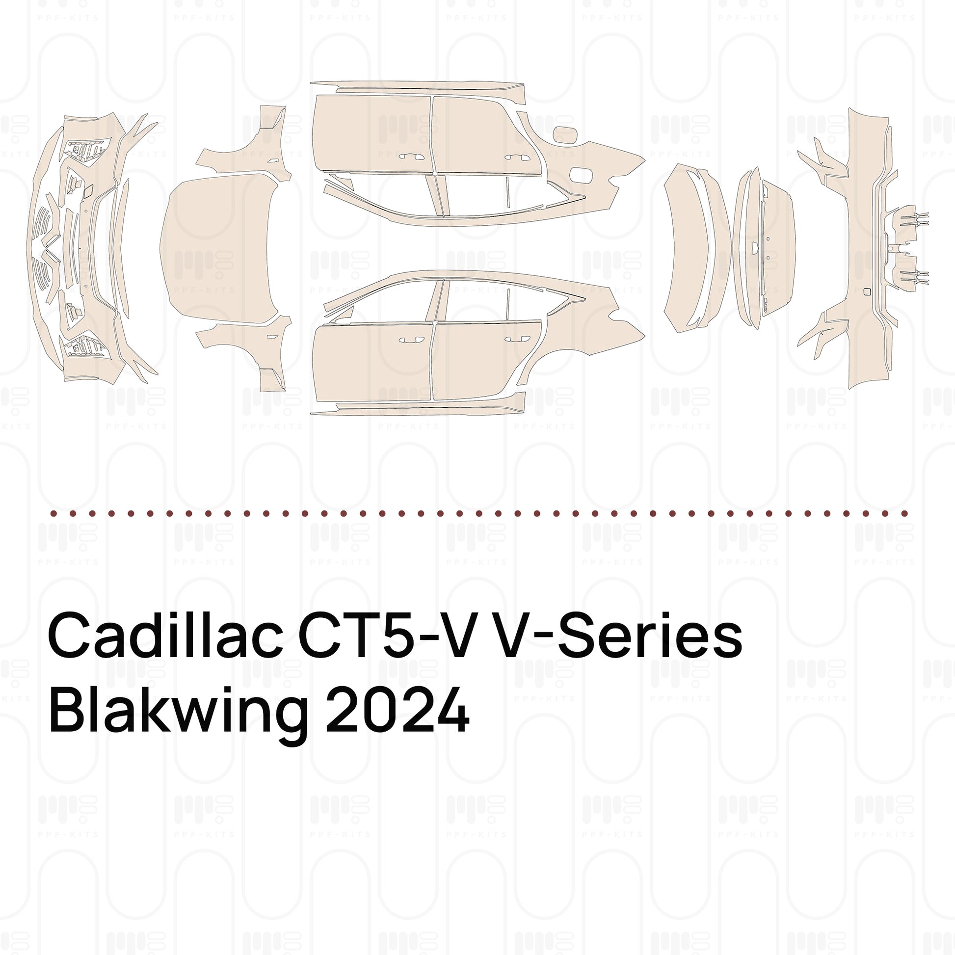 Bumper+Headlamp with Carbon Fiber Package, with 2 PDC (Parking Sensors)