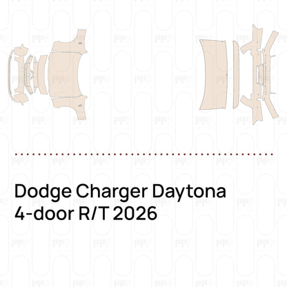 Dodge Charger Daytona 4-door R T 2026 – Voorgesneden PPF