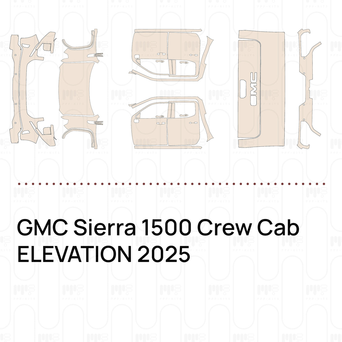 Bumper+Headlamp with 4 PDC (Parking Sensors)