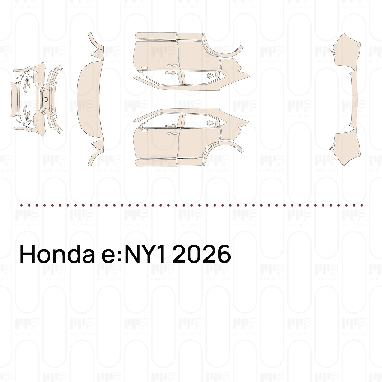 Honda e:NY1 2026 – Voorgesneden PPF