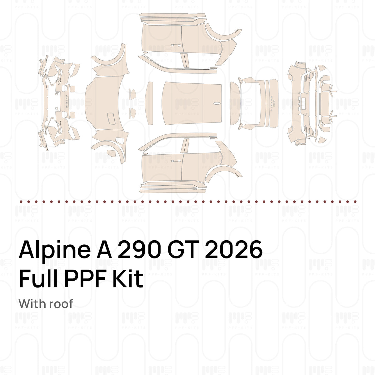 With roof / PPF-Kits PK-G2