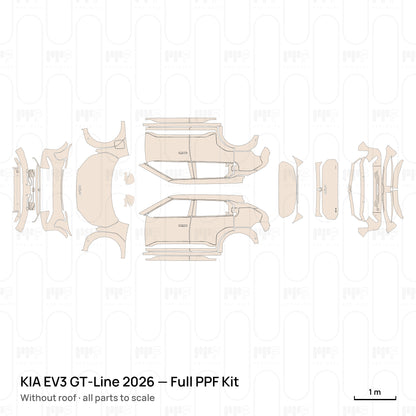 Without roof / PPF-Kits PK-G2