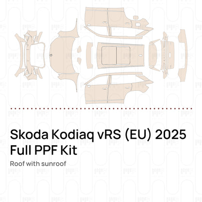Roof with sunroof / PPF-Kits PK-G2