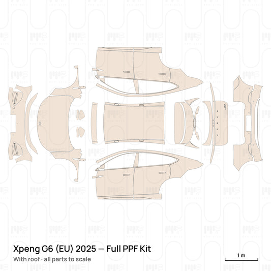 With roof / PPF-Kits PK-G2